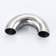 SS316l 304 SMS 90/180 degree Mirror Polish Bend Pipe Stainless Steel Elbow SS 4"-1/2